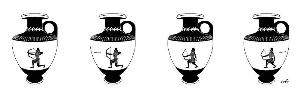 Shoot Wall Art featuring the drawing New Yorker June 5, 2023 by Seth Fleishman