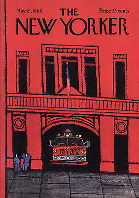 America Painting - New Yorker May 21st, 1966 by Robert Kraus