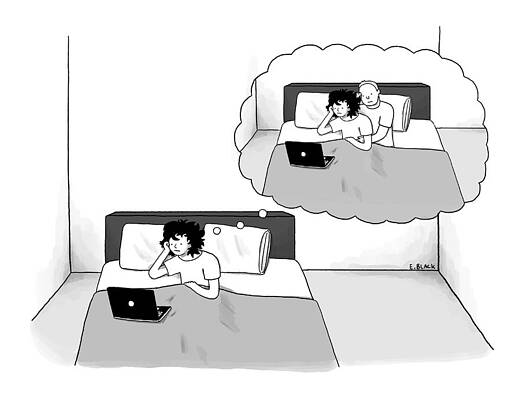 Computer Drawing - New Yorker May 31, 2021 by Ellie Black