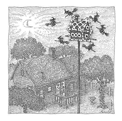 Fairy Tale Drawing - New Yorker November 1, 2021 by John O'Brien