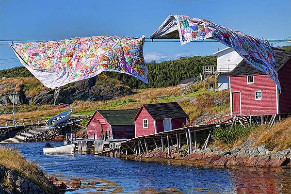 Canada Wall Art featuring the photograph Newfoundland Quilts by Tatiana Travelways