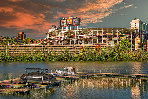 Wall Art featuring the photograph Neyland Stadium, Home Of The Tennessee Vols by Marcy Wielfaert