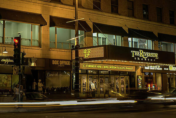 Wisconsin Photograph - Night At The Riverside by Deb Beausoleil