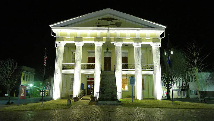 Newberry Wall Art featuring the photograph Night Court by Brian Hare