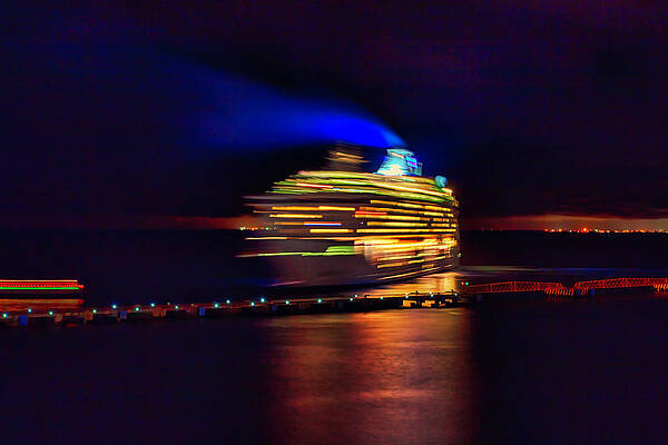 Mexico Wall Art featuring the photograph Night Departure by Tatiana Travelways
