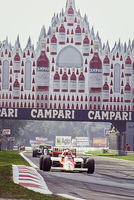 Niki Lauda Drives the Revolutionary McLaren MP4 by John Blakemore - Revs Institute Collections