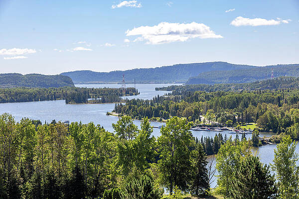 Wall Art featuring the photograph Nipigon Lookout Tower View by John Twynam