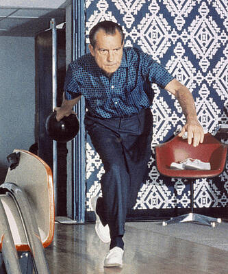Nixon Bowling Print