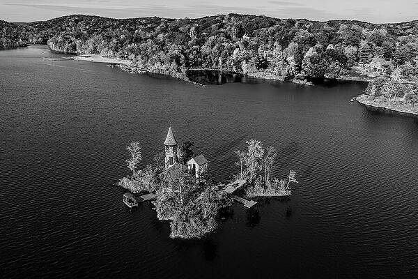 Nj Smokerise Chapel  Bw Print