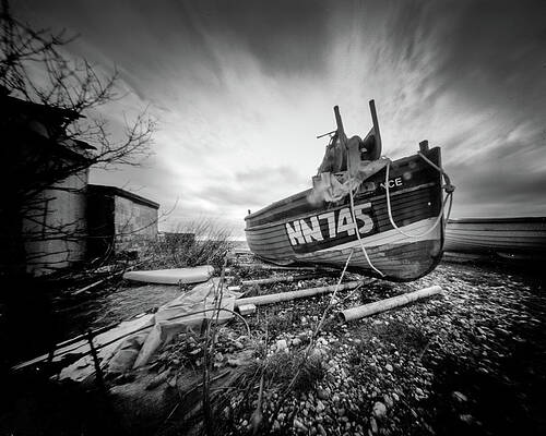 Photograph - NN745 Fishing Boat by Will Gudgeon