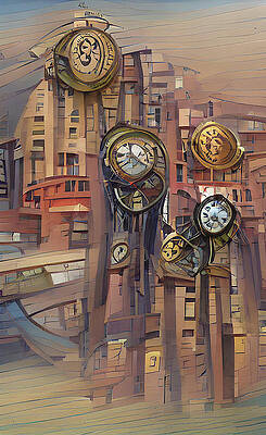 Digital Art - No Time Left by Richard Reeve