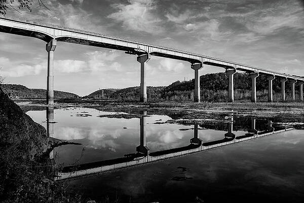 Vibrant Photograph - Norman Wood Bridge, York, PA by Anthony Hightower