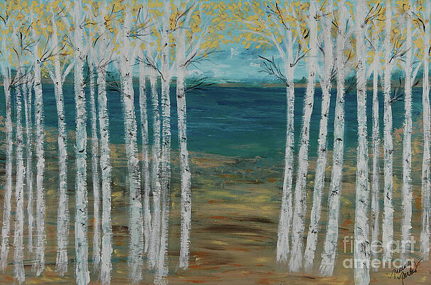 Nature Painting - North Shore by Tammy Terres - Dezigner Reflexions
