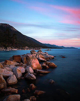 Sky Photograph - North Tahoe Dusk by Mike Lee