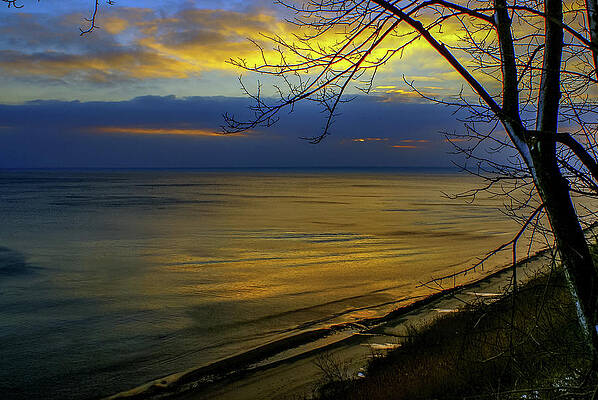 Wisconsin Photograph - November Sunrise by Deb Beausoleil