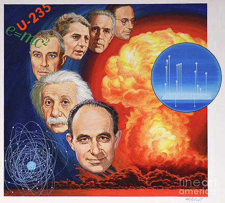 Discovery Of Nuclear Fission Print