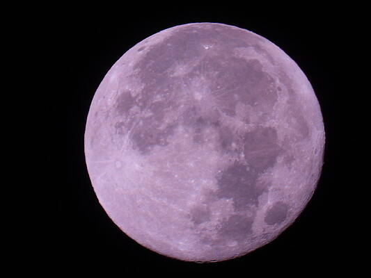 Sky Photograph - October Full Moon by Amanda R Wright
