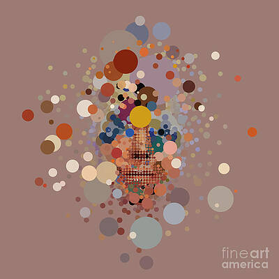 Wall Art featuring the digital art Oddotty by BFA Prints