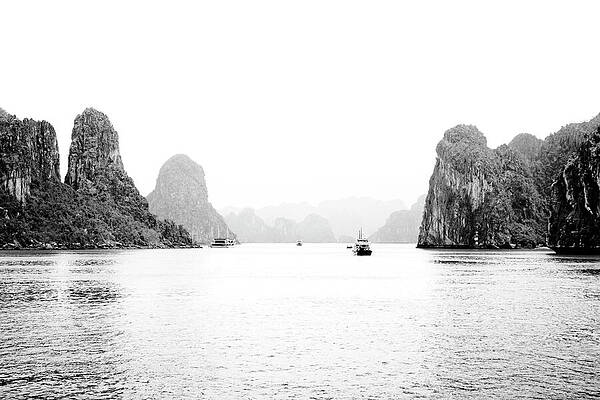 Serene Seascape with Limestone Cliffs Wall Art