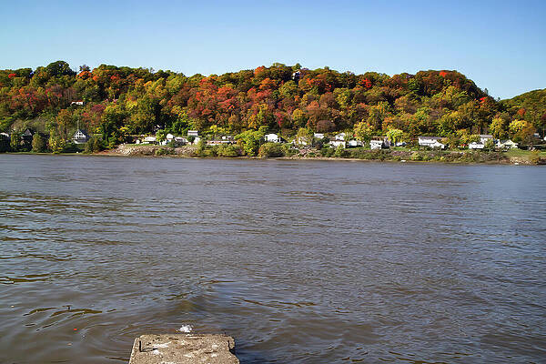 Wall Art featuring the photograph Ohio River From Harris Riverfront Park by Flees Photos