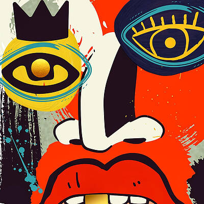 Mixed Media - OhM 80 by Canessa Thomas