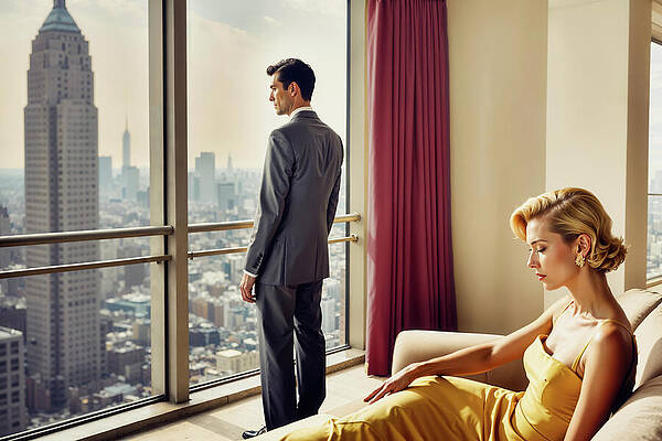 Olafique In Manhattan Print