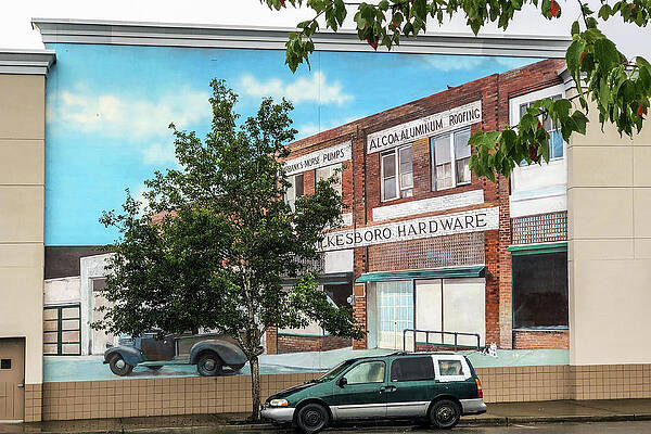 Wall Art featuring the photograph Old And New In Olympia, Washington by Tatiana Travelways