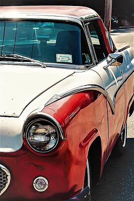 Wall Art featuring the photograph Old Car by John Linnemeyer