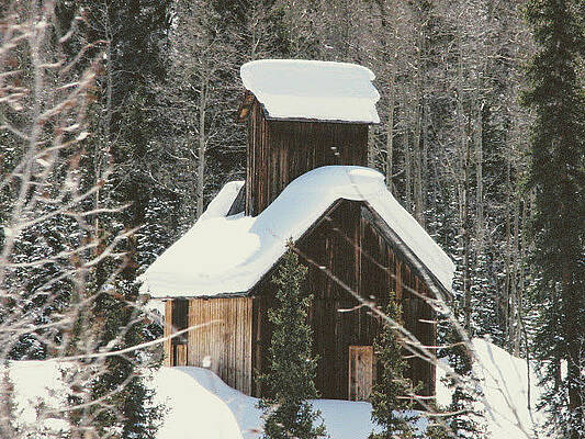 Colorado Wall Art featuring the photograph Old Mine by Amanda R Wright