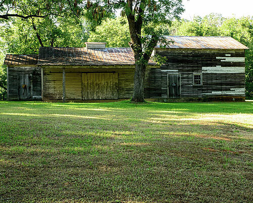 Wall Art featuring the photograph Old Nc Country Barn by Flees Photos