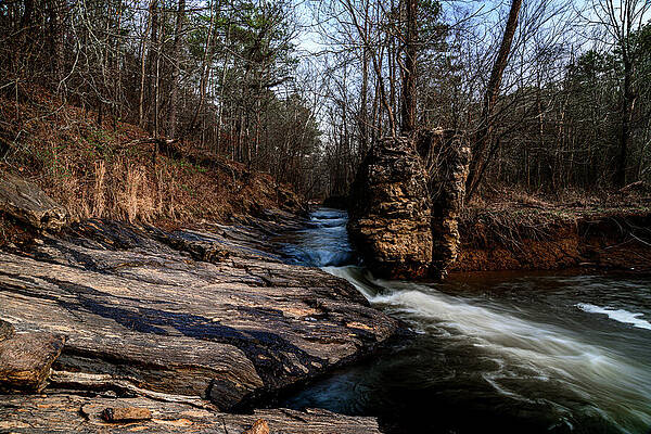 Vibrant Photograph - Olde Rope Mill Park Raceway Exit #1 by Anthony Hightower