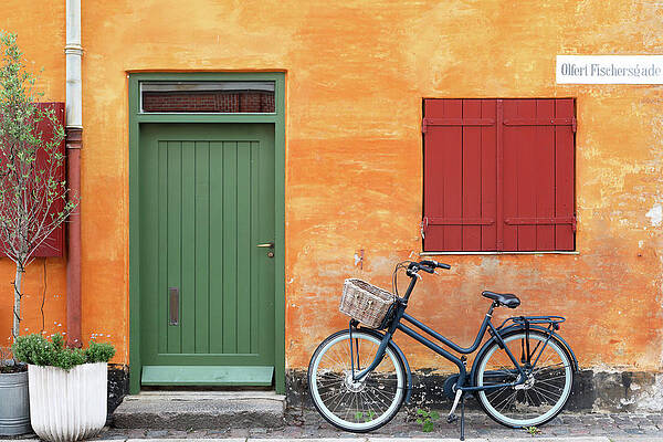 Wall Art featuring the photograph Olfert Fischersgade by Nicholas Blackwell