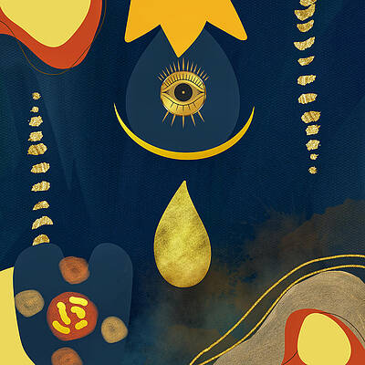 Mixed Media - Omni All by Canessa Thomas