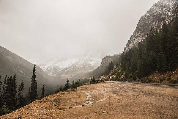 Washington Photograph - Opaque Clouds At Washington Pass by Tom Cochran
