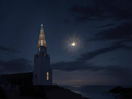 Sky Digital Art - Open Position -  Wormhole Keeper - Comes With House by Eris And AI