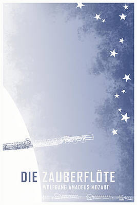 Die Zauberflöte Opera Poster Wall Art
