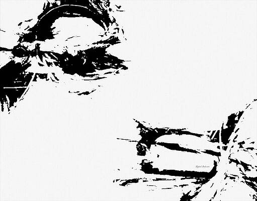 Wall Art featuring the painting Opposition Forces by Rafael Salazar