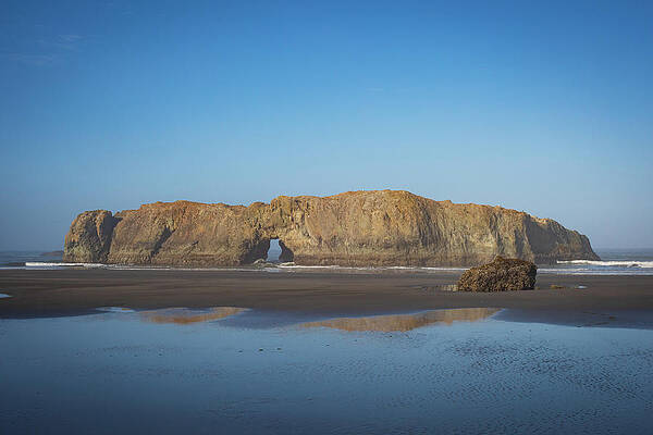 Reflection Photograph - Oregon Coast Study No. 3021 by Jonathan Babon