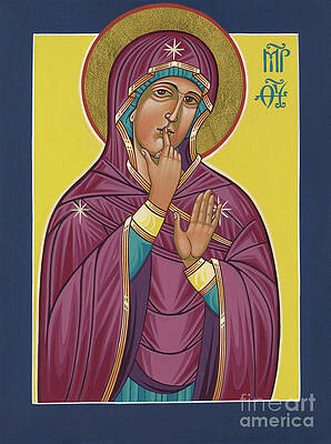 Our Lady of Silence Icon Wall Art