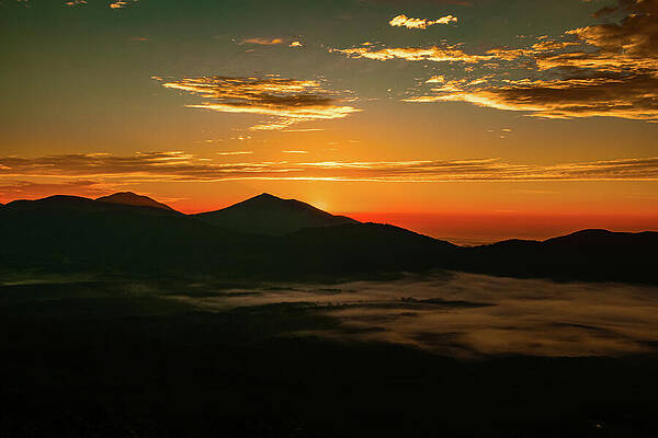 Wall Art featuring the photograph Over Sharp Top Mountain by Deb Beausoleil