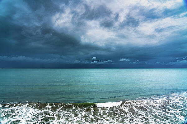 Sunrise Wall Art featuring the photograph Overcast Sunrise Mazatlan Mexico by Tommy Farnsworth