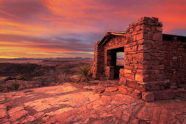 Wall Art featuring the photograph Overlook Shelter by Slow Fuse Photography