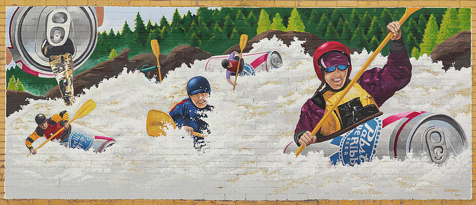 Tourism Wall Art featuring the photograph Pabst Beer Sign On Victoria Bar Salida by Steven Heap