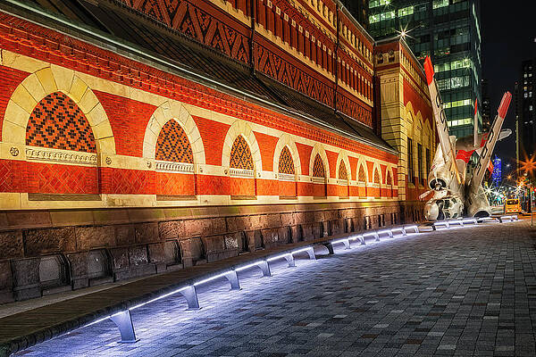 Pennsylvania Photograph - PAFA And Grumman Greenhouse by Susan Candelario
