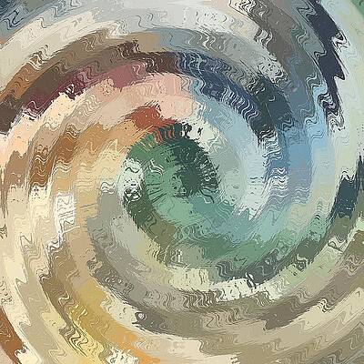 Vibrant Digital Art - Paint Sample Paradise by David Manlove