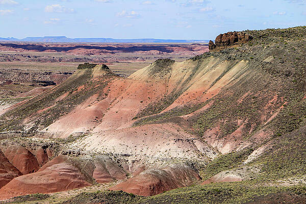 Desert Wall Art featuring the photograph Painted Desert, Arizona by Dawn Richards