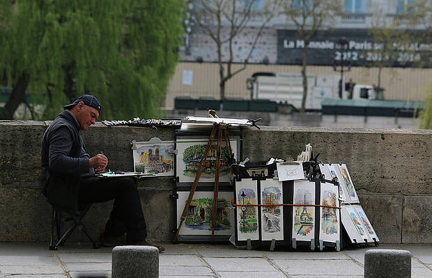 Paris Photograph - Painter by Ron Berezuk