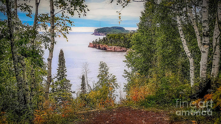 Landscape Photograph - Palisade Head From Tettagouch by Mark Triplett