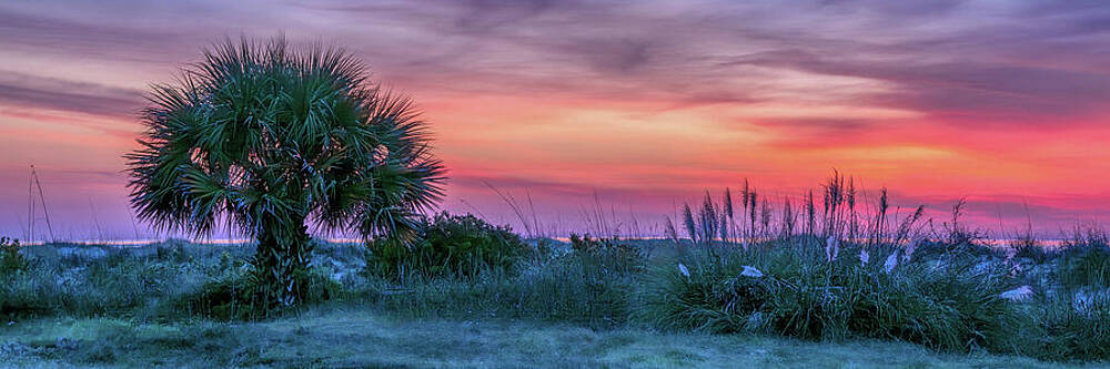 Vibrant Coastal Sunset Photograph