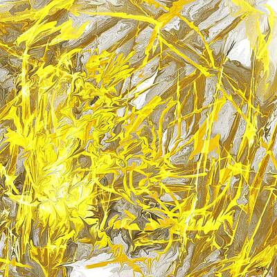 Bold Wall Art featuring the digital art Luminosity by Sonja Kraft